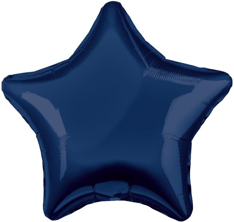 Шар (19''/48 см) Звезда, Сапфир (Agura)