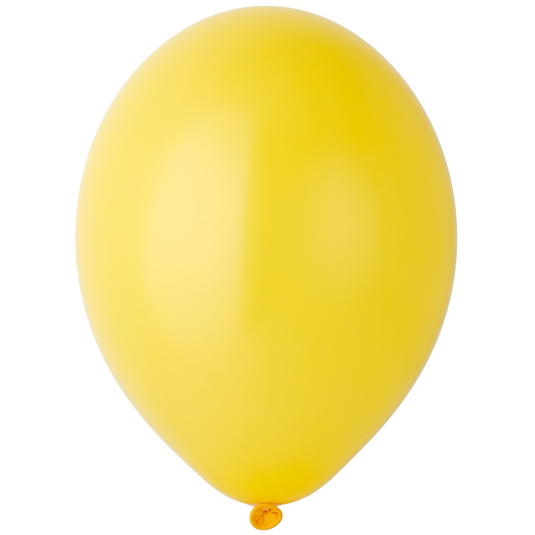 Шар (12''/30 см), Экстра Bright Yellow (ярко-жёлтый), пастель