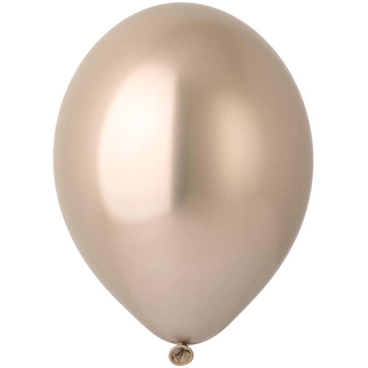 Шар (12''/30 см), Glossy Gold (золотой), хром