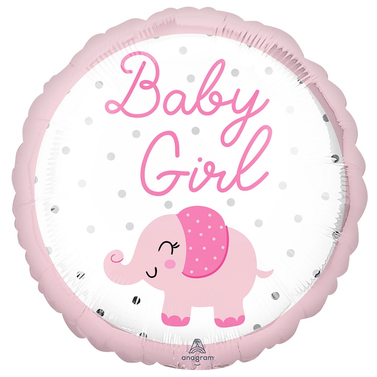 А 18 BABY GIRL Слоник розовый S40