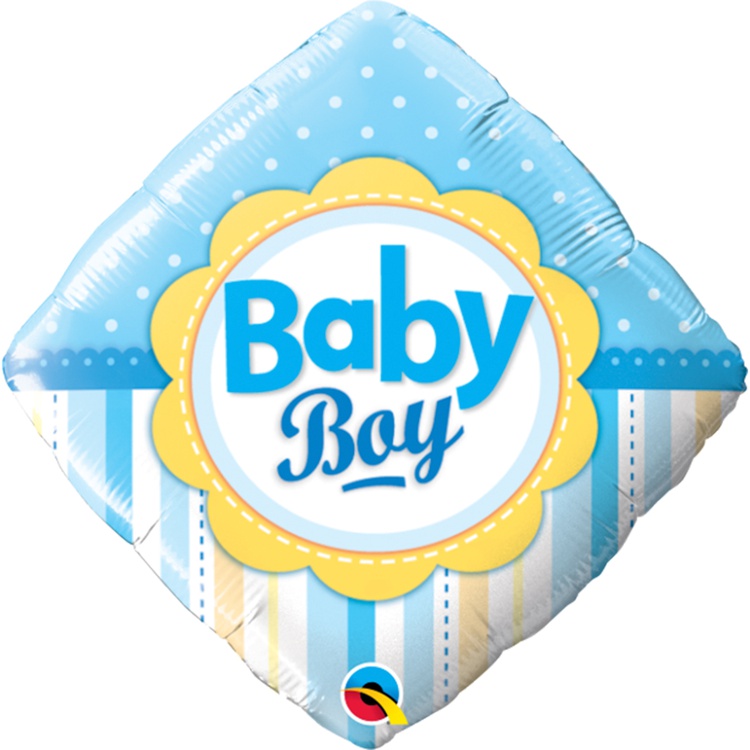 П 18 РОМБ BABY BOY Горошек Полоски