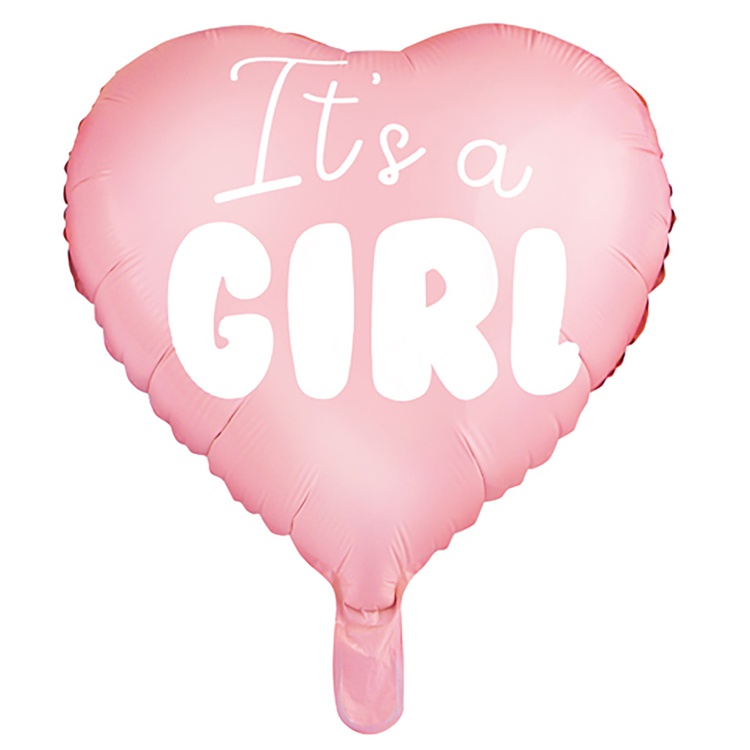 ПД 18 Сердце IT'S A GIRL Light Pink